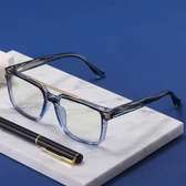 Lunettes de lecture transparentes dorées confortables