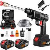 Pistolet lavage Haute Pression sans Fil avec 2 batteries 48V