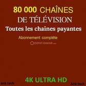 IPTV 4K 80000 Chaines