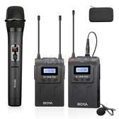 Microphone sans fil UHF BOYA BY-WM8 PRO-K4 pour caméras