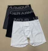 Under Armour lot 3 boxers  blanc noir gris