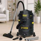 Aspirateur RAF 2100 W, grande capacité de 21 L