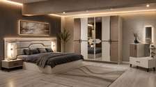 CHAMBRE A COUCHER ARMOIRE 6BATTANTS 5PIECES