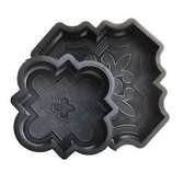 MOULES PAIRES DESSIN DE FEUILLE