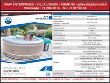 SPAS  GONFLABLES  SANTORIN