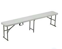 Banc pliant en polyethylene 3places