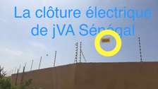 La clôture électrique de jVA Sénégal