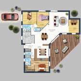 Plan de maison moderne