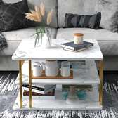 Table basse carré 3niveau