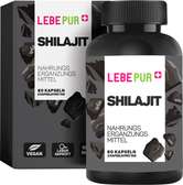 Lebepur Shilajit 60 capsules énergie et vitalité