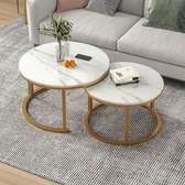 Ensemble de 2 tables basses