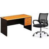 Ensemble: Table de Bureau + Chaise de Bureau