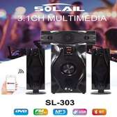 Haut-parleur Multimédia - SL303 - Bluetooth -FM-USB - MP3