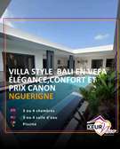 Villa en vefa à Nguerigne