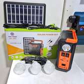 Kit solaire avec 3 ampoules avec radio fm