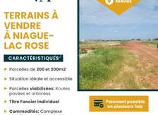 A VENDRE: terrains à Niague-Lac Rose avec titre foncier