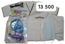 Déguisement Médecin Chef enfant blanc avec accessoires