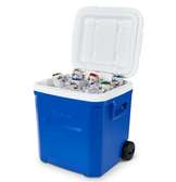 Glacière IGLOO 56 litres avec roues et manche téléscopique