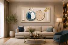 Tableaux horloges et tableaux 3 pièces