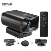 Webcam Anywii 1080p HD avec Microphone et Haut-parleur