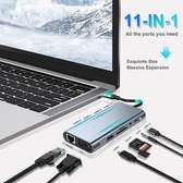 HUB USB-C multiport 11 en 1