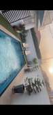 Piscine spa chauffée avec jets massants et éclairage
