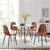 Table à manger ronde en bois