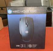 SOURIS HP AVEC FIL WIRED MOUSE X500