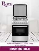 cuisiniere roch 4feux inox 60/60 full options