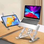 Support ordinateur  en  aluminium avec refroidisseur