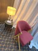 Fauteuil rose