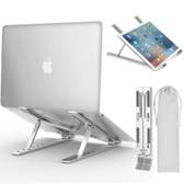 Support ordinateur aluminium portable pliable en métal