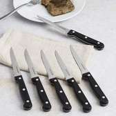 6 couteaux à steak de qualité supérieure