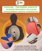 Peinture -  Murs humides -Plafond en BA13