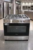 CUISINIERE 5FEUX TECNOLUX 80X60 GRIS TEC85