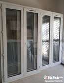 Porte double battants pvc antibruit quasi blindée