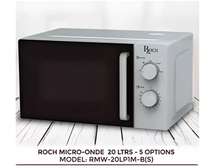 Micro-ondes Roch RMW-20LP1M-B 20L blanc noir 5 modes