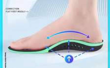 Semelle orthopédique, correction du pied plat et pour sport