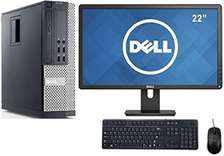 bureau dell i5 disk 500go ram 8gb ecran 24p