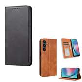 Etui porte-cartes Samsung Galaxy A56 A36 A16 Similicuir