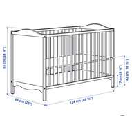 Berceau plus matelas orthopédique
