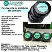 Savon noir de bambou naturel