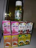 Lot huiles naturelles rose ail carotte citron 50ml