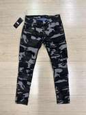 Pantalon cargo treillis