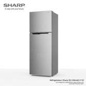 REFRIGERATEUR 430LITRES SHARP PORTES NOFROST GRIS SJ