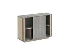 MEUBLE DE RGMT BAS 1P BOIS