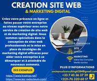 Créations site web et Marketing digital