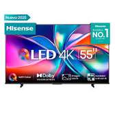 smart hisense qled 55" 4k full options