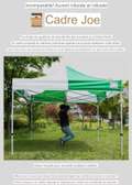 Tente canopy 6mx3m