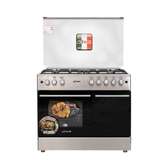 Cuisinière Astech 5feux 90×60